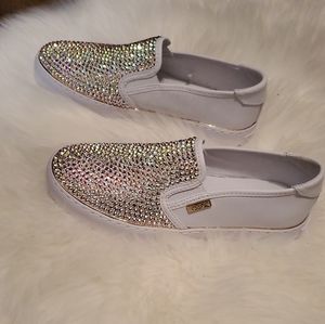 G by Guess white sneakers